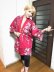 Photo11: Cherry Blossom  "Happi-coat" robe (Half length) (11)