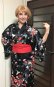 Photo2: Magnolia  "Kimono" robe (2)