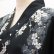 Photo2: Cherry Blossom  "Happi-coat" robe (Half length) (2)