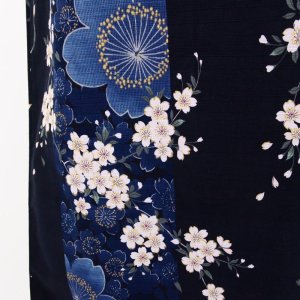 Photo16: Cherry Blossom  "Happi-coat" robe (Half length)