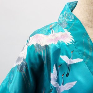 Photo2: Crane "Happi-Coat" robe