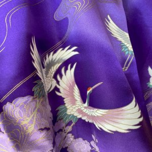 Photo13: Crane "Happi-Coat" robe