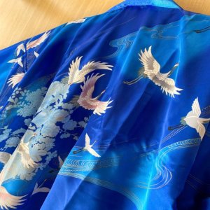 Photo9: Crane "Happi-Coat" robe