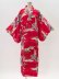 Photo1: Silk Boating "Kimono" robe (1)