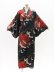 Photo5: Silk Crane "KIMONO" robe (5)