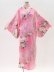 Photo8: Silk Graceful Flower "KIMONO" robe (8)