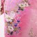 Photo11: Silk Graceful Flower "KIMONO" robe