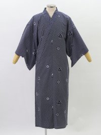 Family Emblem  Cotton "YUKATA" robe (Long)