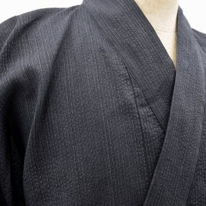 Photo5: "SAMURAI" EMBLEM  Cotton "YUKATA" robe (Long)