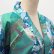 Photo6: Flower & Ribbon "Kimono" robe