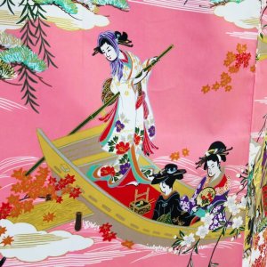 Photo5: Boating "Kimono" robe XL ( Wide Size )