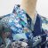 Photo2: Flower & Ribbon "Kimono" robe (2)