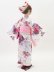 Photo1: Flower & Crane Kimono Robe(SIZE:S) (1)