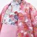 Photo5: Flower & Crane Kimono Robe(SIZE:M) (5)