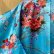 Photo13: Flower & Crane Kimono Robe(SIZE:S) (13)