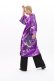 Photo1: Silk Crane "Happi-Coat" robe (1)