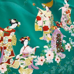 Photo3: Dancing Girls  "Kimono" robe