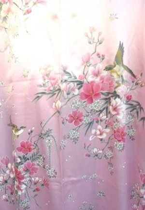 Photo5: Magnolia  "Kimono" robe