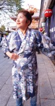 Photo16: Flower & Ribbon "Haooi-Coat" robe