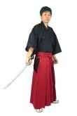 Photo4: "HAKAMA"( JAPANESE PLEATED SKIRT )