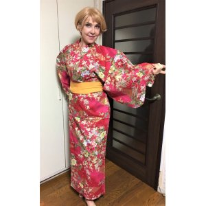 Photo: Flower of Four Seasons  "Kimono" robe