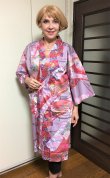 Photo12: Flower & Ribbon "Haooi-Coat" robe