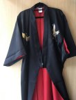 Photo12: Golden Crane "KIMONO" robe