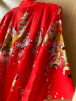 Photo14: Silk Cherry Dance "Happi-Coat" robe