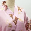 Photo13: Silk Chrysanthemum & Crane "Happi-Coat" robe