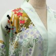 Photo2: Silk Cherry Dance "Happi-Coat" robe