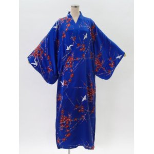 Photo: Silk "SAKURA"(CHERRY) ＆ Crane "KIMONO" robe