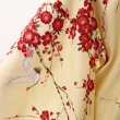 Photo3: "SAKURA"(CHERRY)  & Crane  "Kimono" robe