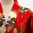 Photo6: Japanese Princess "Kimono" robe