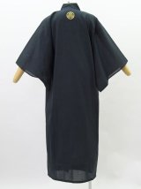 Photo: "SAMURAI" EMBLEM  Cotton "YUKATA" robe (Long)