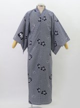 Photo: Happy Character  Cotton "YUKATA" robe (Long)
