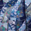 Photo5: Flower & Ribbon "Kimono" robe XL ( Wide Size )