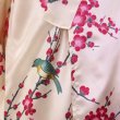 Photo4: Plum & Bird "KIMONO" robe