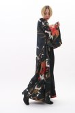 Photo2: Silk Crane "KIMONO" robe