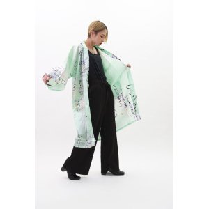 Photo: Silk Wisteria "Happi-Coat" robe