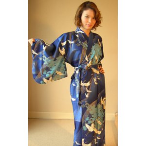 Photo: Crane "Kimono" robe XL ( Wide Size )