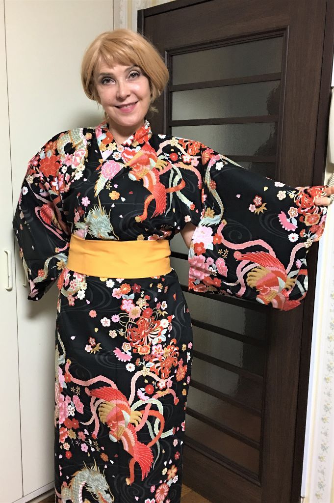 dragon kimono robe