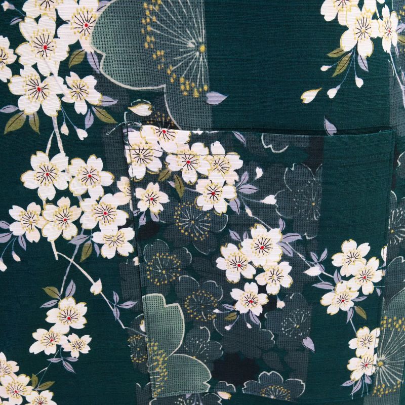 Photo14: Cherry Blossom  "Happi-coat" robe (Half length)