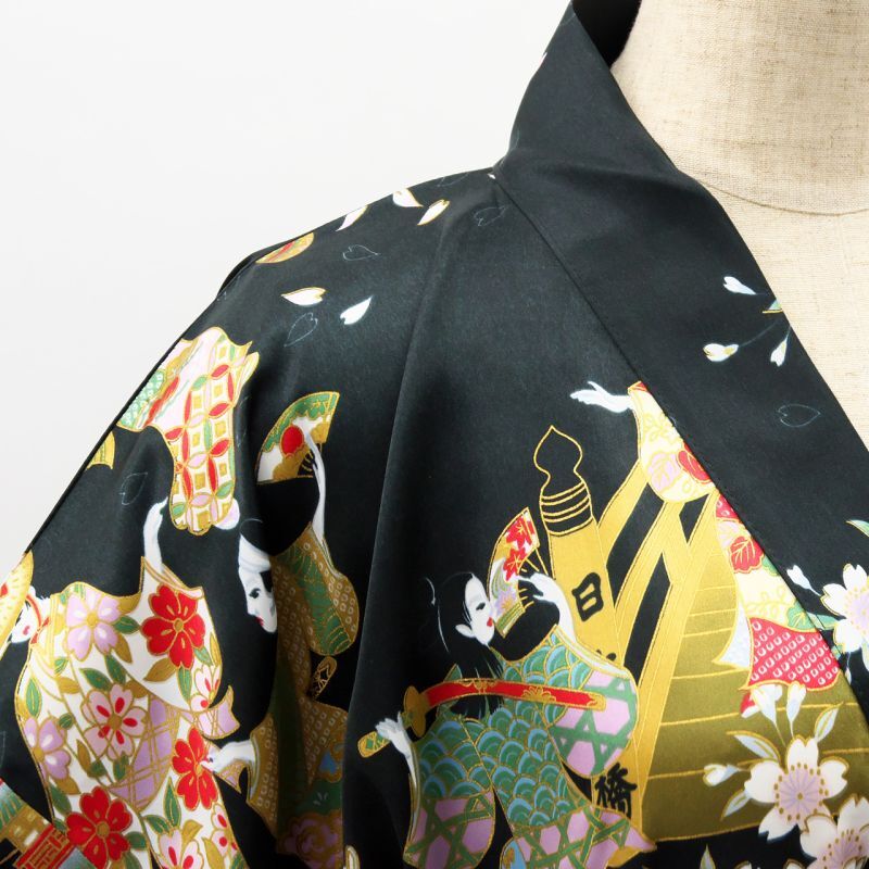 Photo: Silk Cherry Dance "Happi-Coat" robe