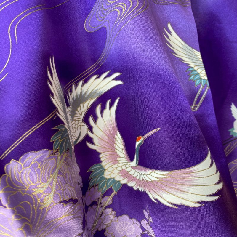 Photo13: Crane "Happi-Coat" robe