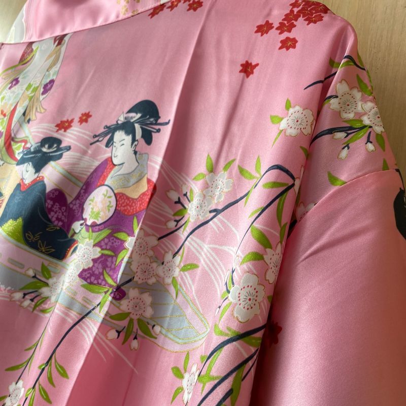 Photo: Silk Boating "Happi-Coat" robe