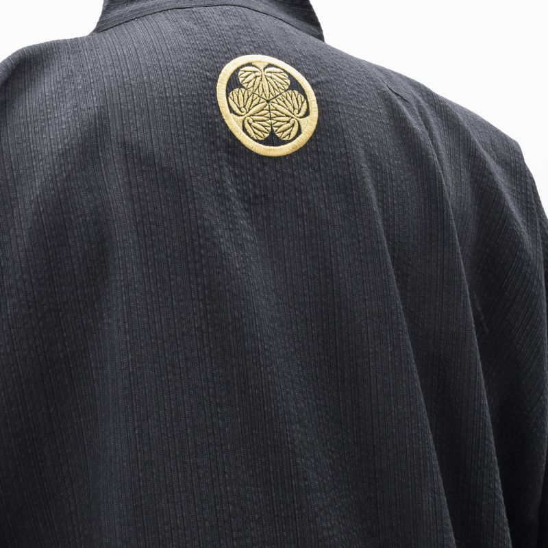 Photo: "SAMURAI" EMBLEM  Cotton "YUKATA" robe (Long)