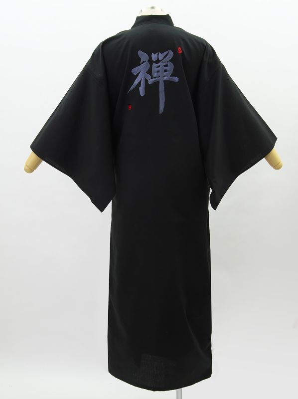Photo1: "ZEN"(禅) "Kimono" robe