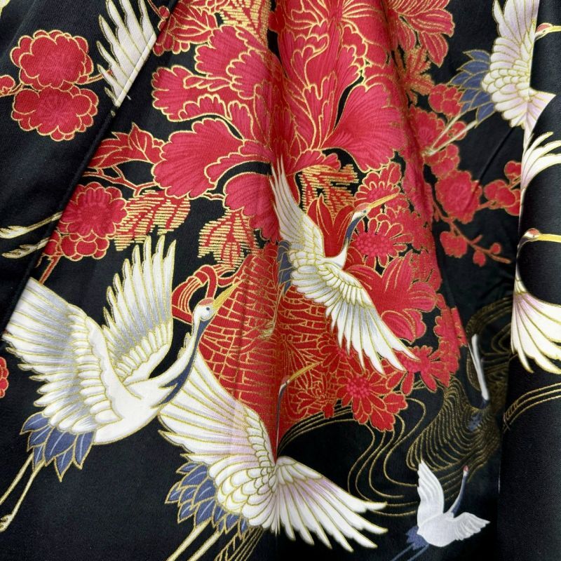 Photo: Crane "Kimono" robe