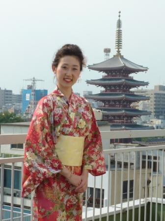 Photo: Flower of Four Seasons  "Kimono" robe